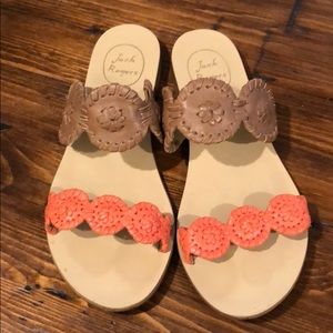 Jack Rogers Color Block Lauren Sandal